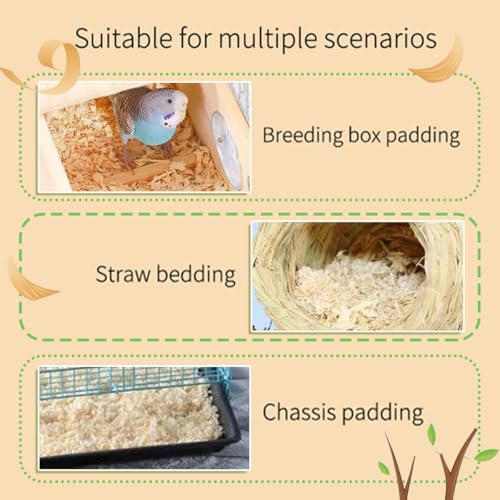 Wood Shavings for Bird Bedding (M(1.1lbs))