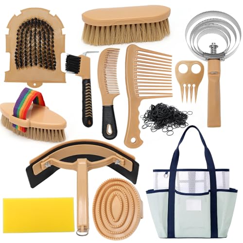 Horse Grooming Kit for Bathing (13 Count (Pack of 1))