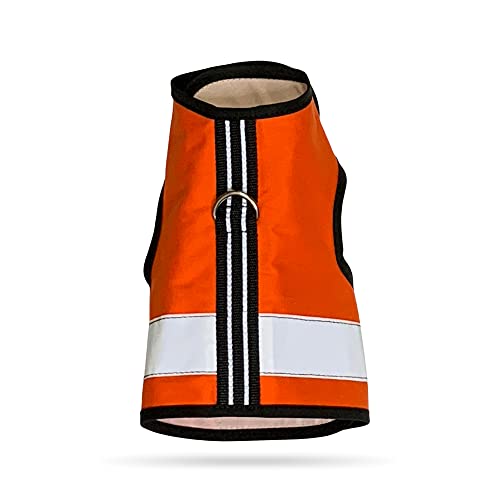 Reflective Cat Harness (Small/Medium / Outrageous Orange)