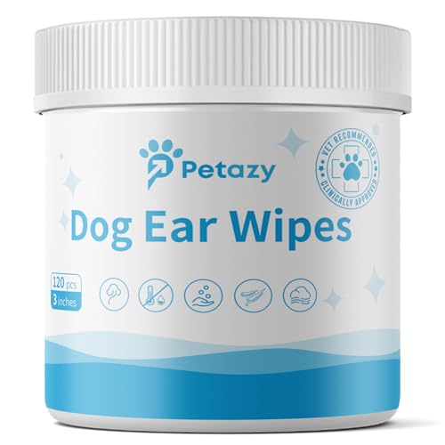 Dog Ear Wipes for Dog Yeast Wax Itch and Odor