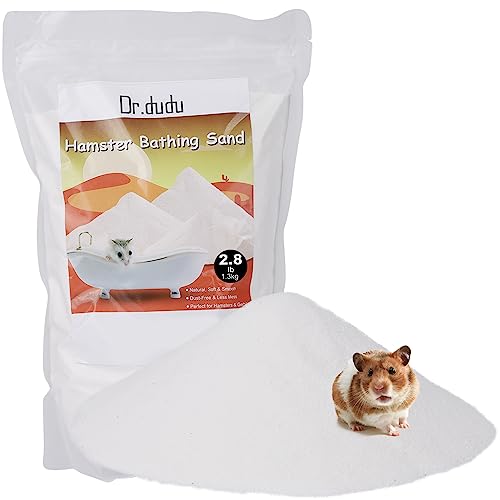 2.8lb Hamster Sand for Sand Bath (White / 2.8lb)