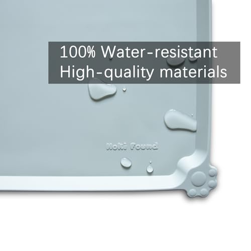 Silicone Pet Food Tray (19"L x 12"W / Battleship)