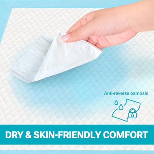 Puppy Pads Dog Training Pee Pads (Blue / 22"x22" 120 CT)