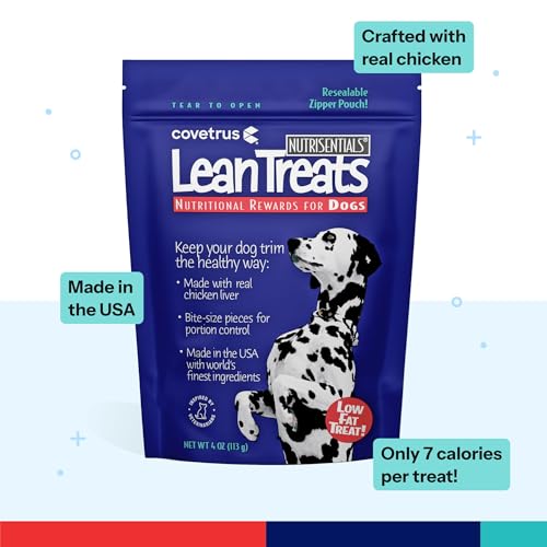 Nutrisential Lean Treats for Dogs (6 Pack (4 Ounce Bags))