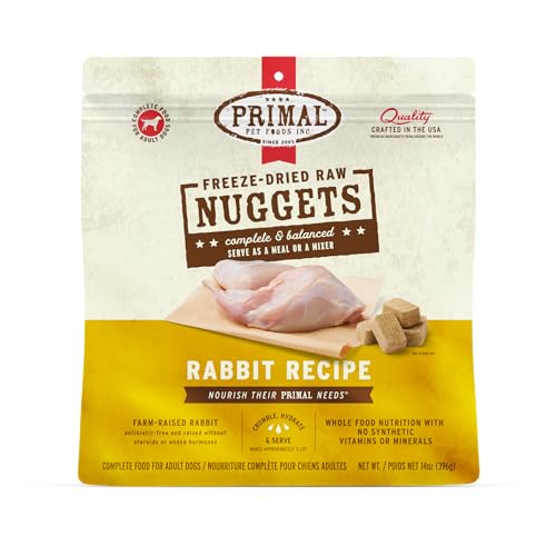 Primal Freeze Dried Raw Dog Food Nuggets (14 Ounce (Pack of 1))