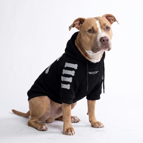 Dog Hoodie Buttery (Woof / 4XL)