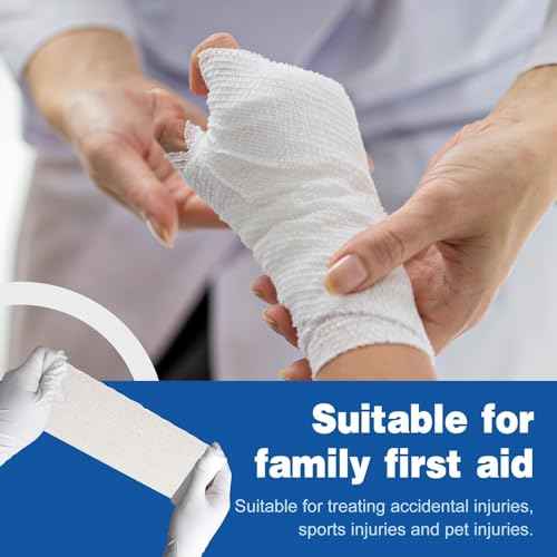 200 Pack Gauze Rolls Bandages (200p / 3IN)