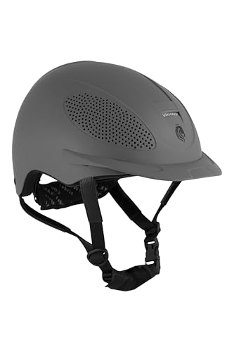 Skylar Horse Riding Helmet Equestrian Women (Grey / X-Small-Small)