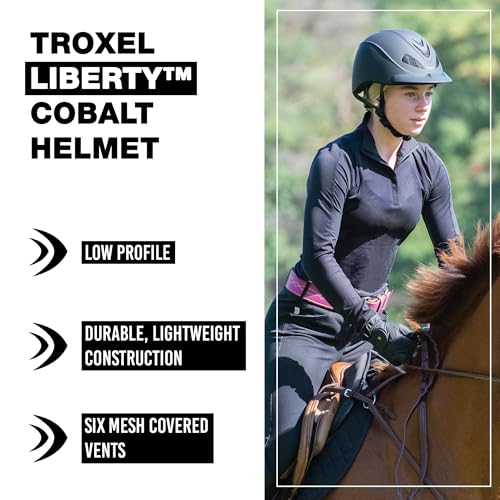 Liberty Ultralight Horse Riding Helmet (Cobalt / Small (6-5/8 - 7))