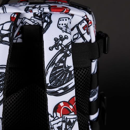 9L Mini Backpack 1000D Compact Gym EDC Bag (High Stakes)