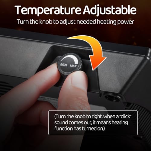 Reptile Heating Panel Temperature Adjustable Reptile Heat Panel for Terrariums
