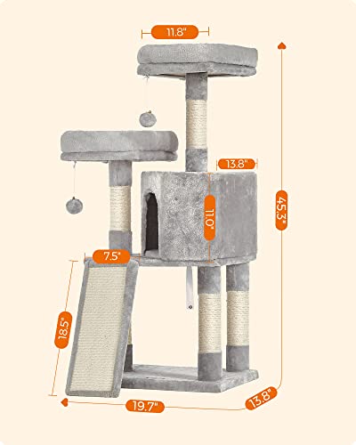 Cat Tree 45.3 (Light Gray)