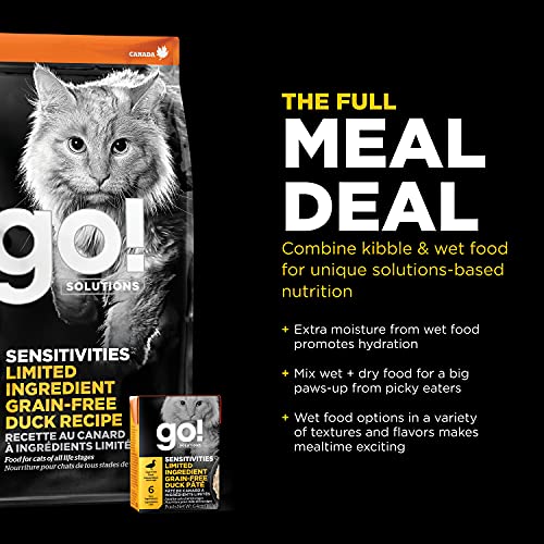 Sensitivities Limited Ingredient Duck Dry Cat Food (8 Pound (Pack of 1))