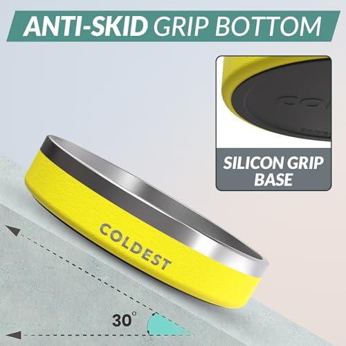 Coldest Dog Bowl (21 oz / Solar Yellow)