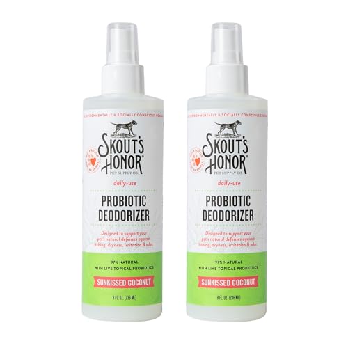Probiotic Dog Deodorizing Spray (2-Pack)