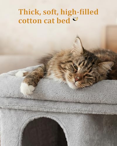 Cat Tree for Large Cat (24''Light Grey)