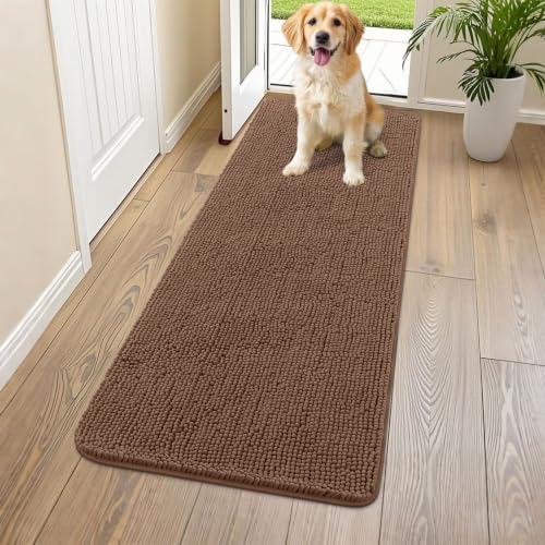Dog Door Mat for Muddy Paws 59x24 (Mocha / 59"X24")