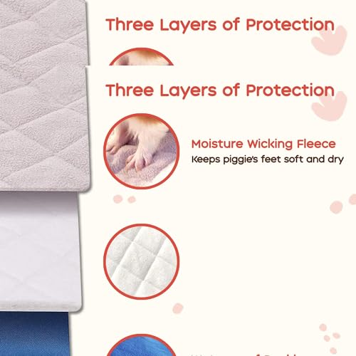 Premium Liner Fleece Guinea Pig Cage Liner (C&C 2x4)