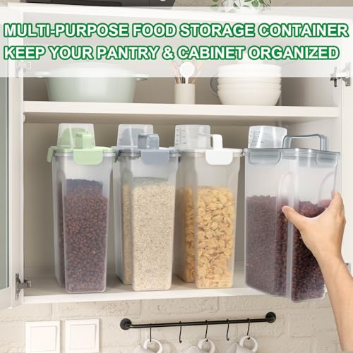 Rice Container 10 Lbs (6Qt-Translucent Grey)