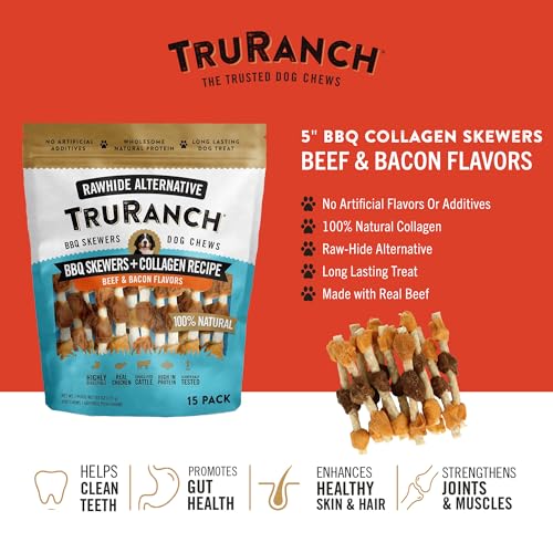 5" Collagen Skewers for Dogs (9.5 oz (Pack of 1))