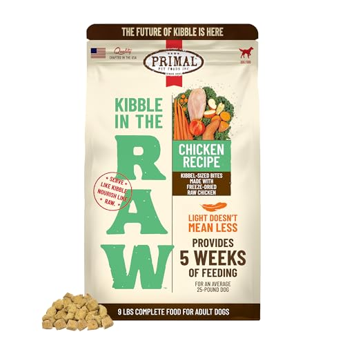 Primal Kibble in The Raw (9 Pound (Pack of 1))