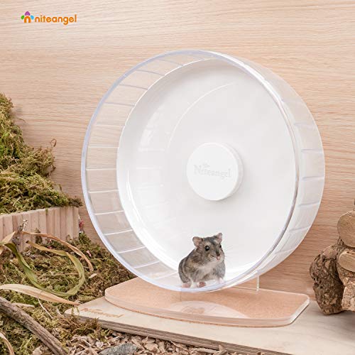Super Silent Hamster Exercise Wheels (Medium / White)