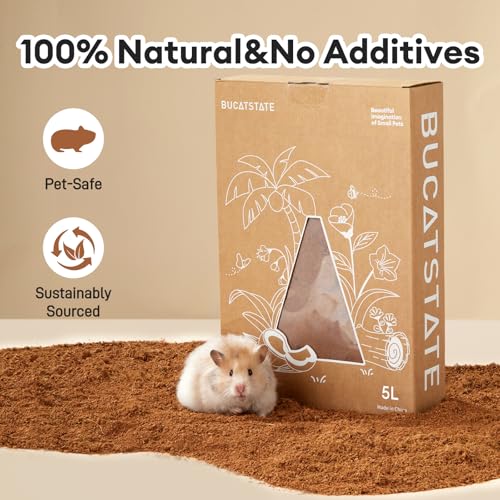5L Natural Coco Fiber Hamster Bedding