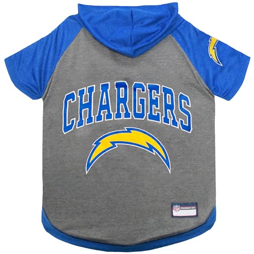 NFL Los Angeles Chargers Hoodie for Dogs & Cats (X-Small / San Diego Chargers/LA Chargers)