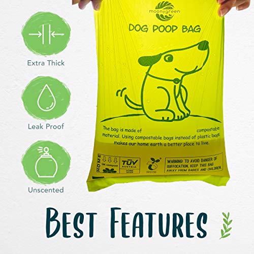 60 Count Compostable Dog Poop Bags (1 Count (Pack of 60))