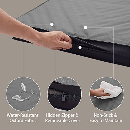 Outdoor Beds for Large Dogs (Large / Grey)