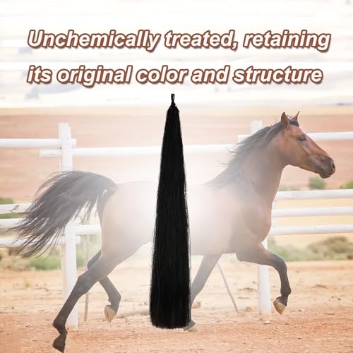 28 30 IN Long 3 (3/8 LB Jet Black - Natural Loop)