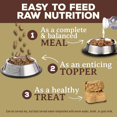Primal Freeze Dried Raw Cat Food Nuggets (5.5 Ounce (Pack of 1))