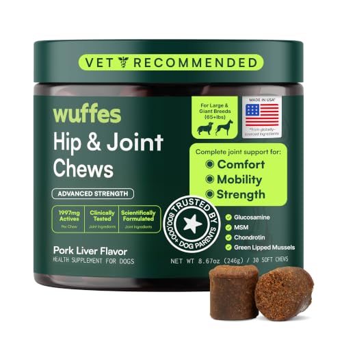 Advanced Hip & Joint Chews for Large Breed Dogs (Pack of 1)