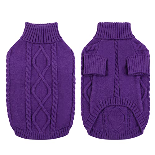 XL Dog Sweater (X-Large / Purple)