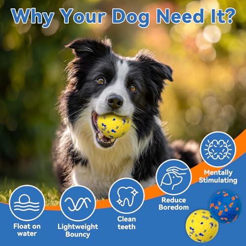 Indestructible Dog Ball Toy (A-yellow&blue)