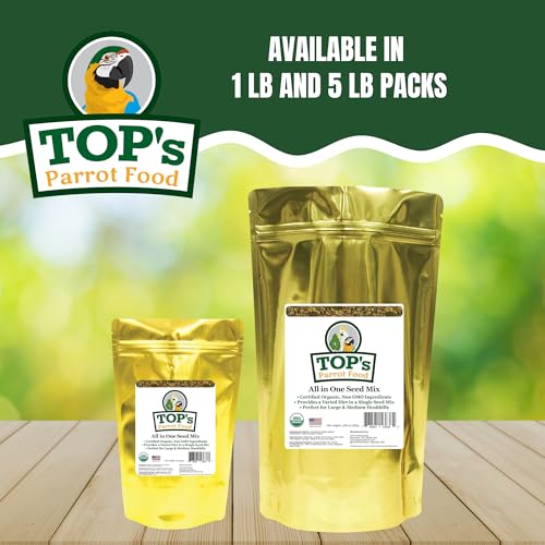 TOP's All in One Seed Mix for Large Birds (5 Pound (Pack of 1))