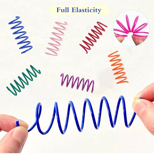 24PCS 12Colors Cat Spring Toys for Indoor Cats (24psc 12color)