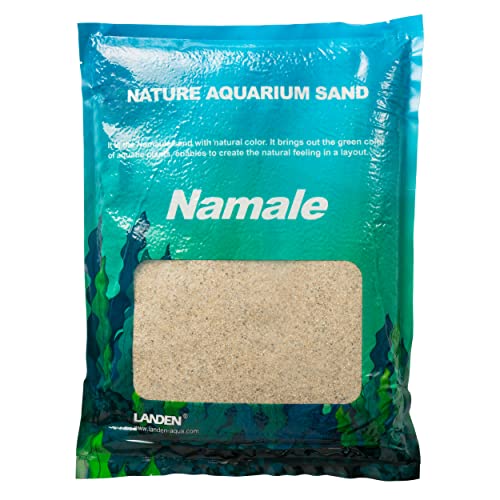 Namale Aquarium Natural Fish Tank Sand (M,2Lx1pk)