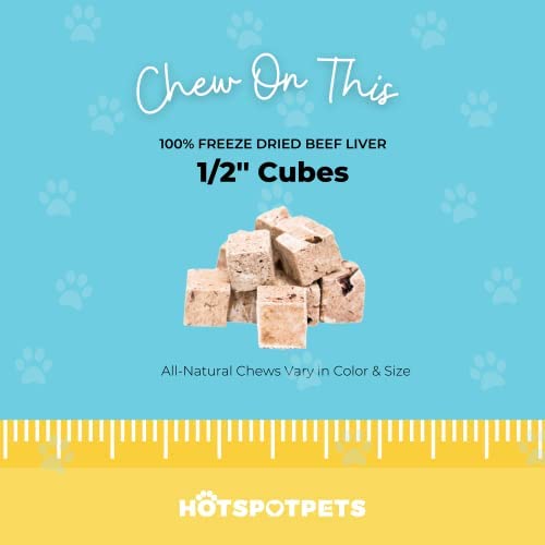 Freeze Dried Beef Liver Treats for Cats & Dogs