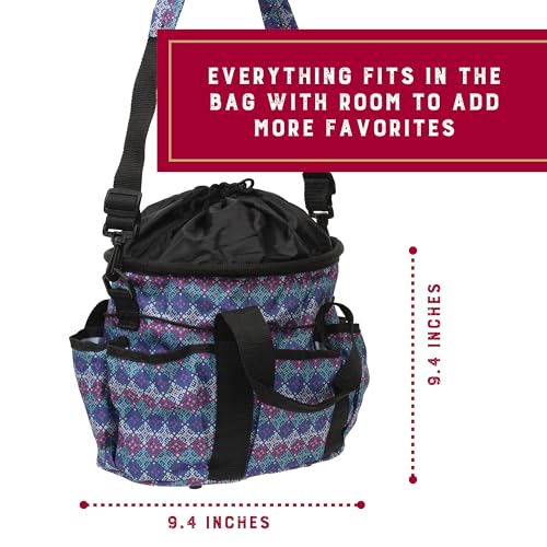 Horse Grooming Kit (Purple Geo)