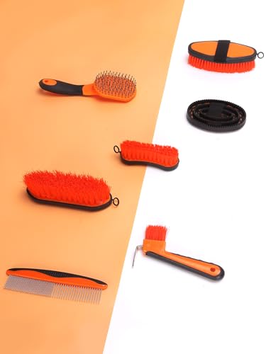 Horse Grooming Kit（13 (Orange)