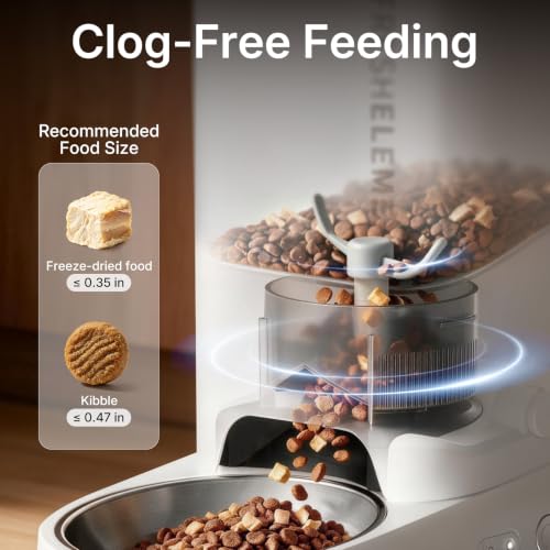Automatic Cat Feeder (White)