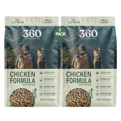 Freeze Dried Raw Dog Food (3 Pound (Pack of 2))
