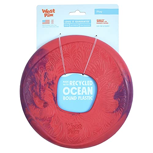 Seaflex Sailz Dog Toy Flying Disc (Hibiscus)