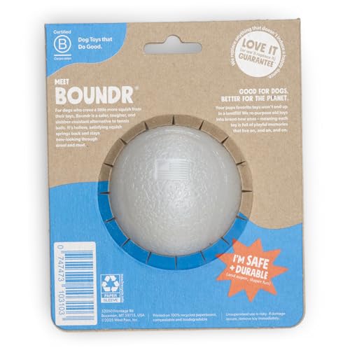 Boundr Ball Dog Fetch Toy (Large (Pack of 1) / Glow in the Dark)