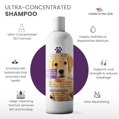 PRO Formula Ultra Concentrated Dog Shampoo (16 oz with brush)