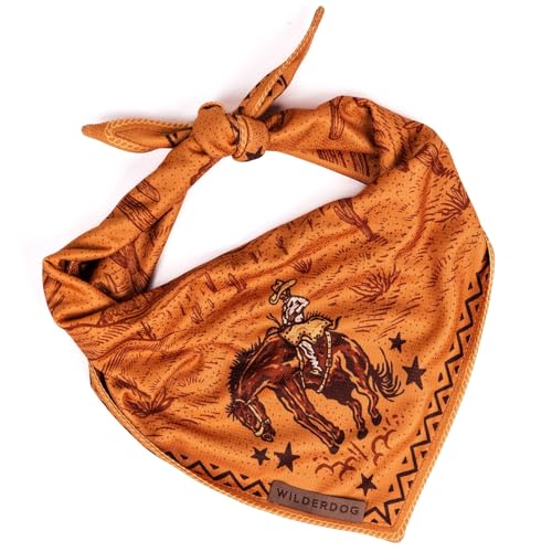 Dog Bandana with Lightweight Quick Drying Poly (Cowpoke)