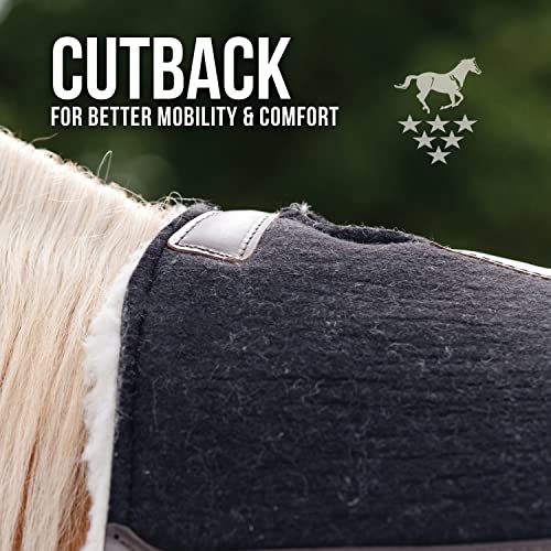 100% Steam Pressed Saddle Pad