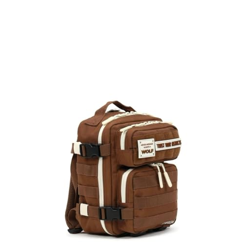 9L Mini Backpack 1000D Compact Gym EDC Bag (Mocha Brown)