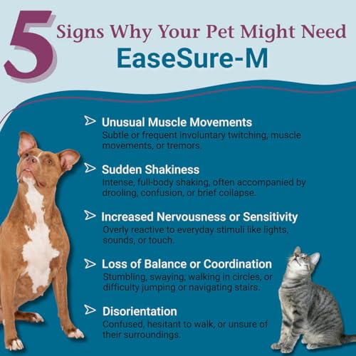 EaseSure-M - Nervous System Support Drops for Pets - 2 Fl Oz